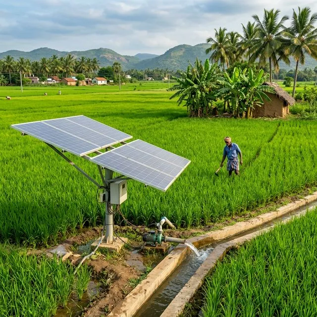 Agricultural Solar Water Pump Manapparai